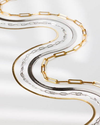 Sterling Silver Herringbone Chain