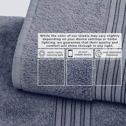 Cotton Terry Bath Towel Set - Cooper Collection