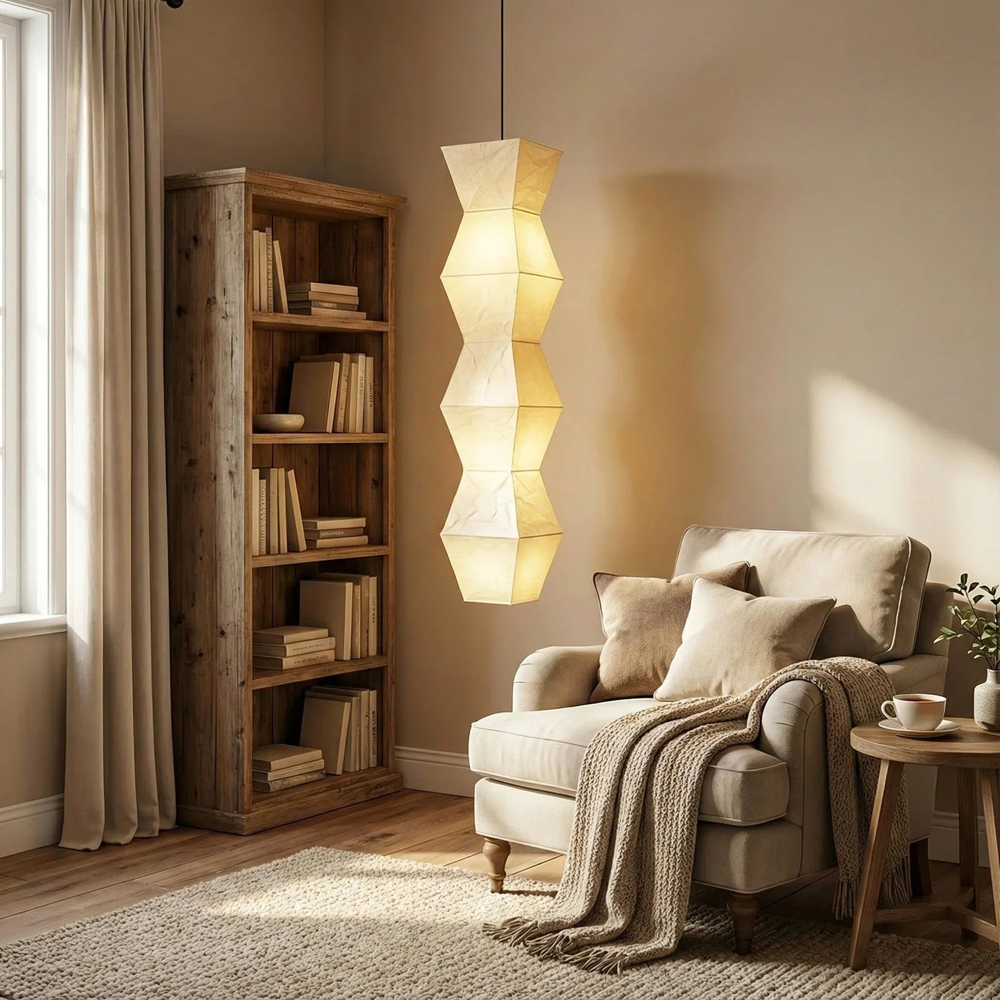 Akari Hourglass L7 Pendant Light