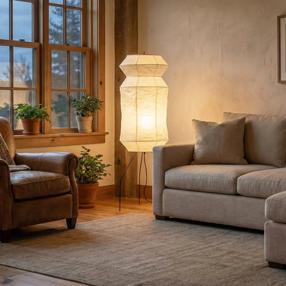 Akari Hourglass UF3-L6 Floor Lamp