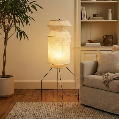 Akari Hourglass UF3-L6 Floor Lamp