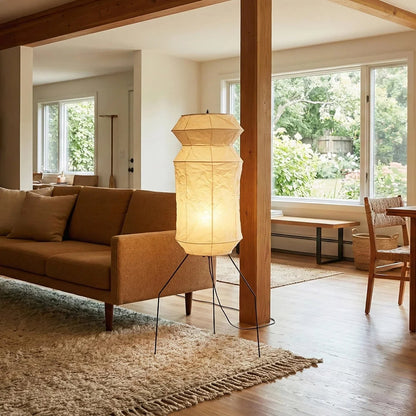 Akari Hourglass UF3-L6 Floor Lamp