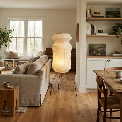 Akari Hourglass UF3-L6 Floor Lamp