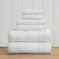 100% Cotton Woven Texture Bath Towel Set - Marbella Collection