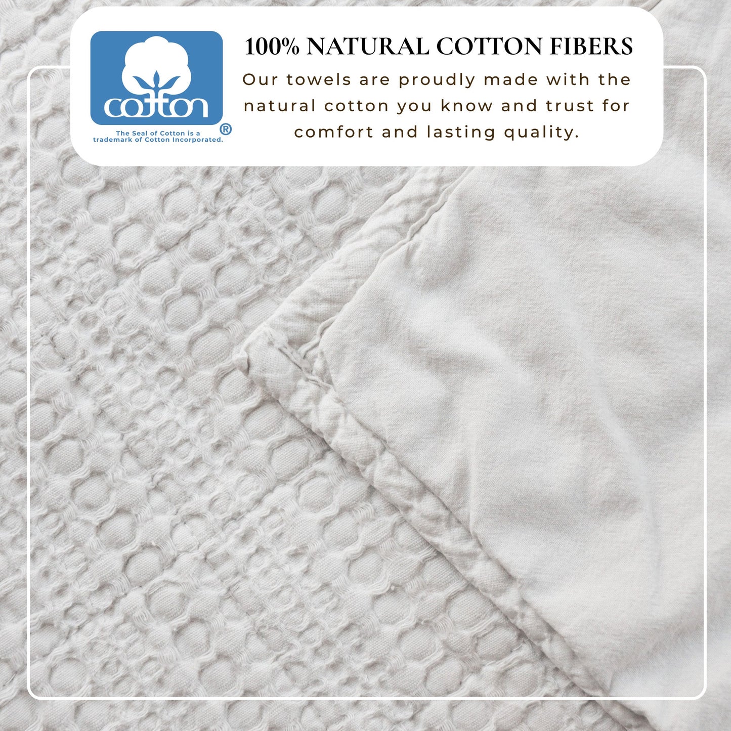 100% Cotton Honeycomb Waffle Garment Washed Quilt Set - Genevieve Collection