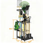 Heavy-Duty Garden Tool Organizer Rack for Garage & Yard