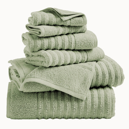 Luxury Combed Cotton Bath Towel Set - Karina Collection