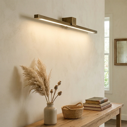 Kivana Brass Linear LED Wall Sconce