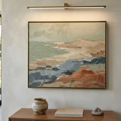 Kivana Brass Linear LED Wall Sconce