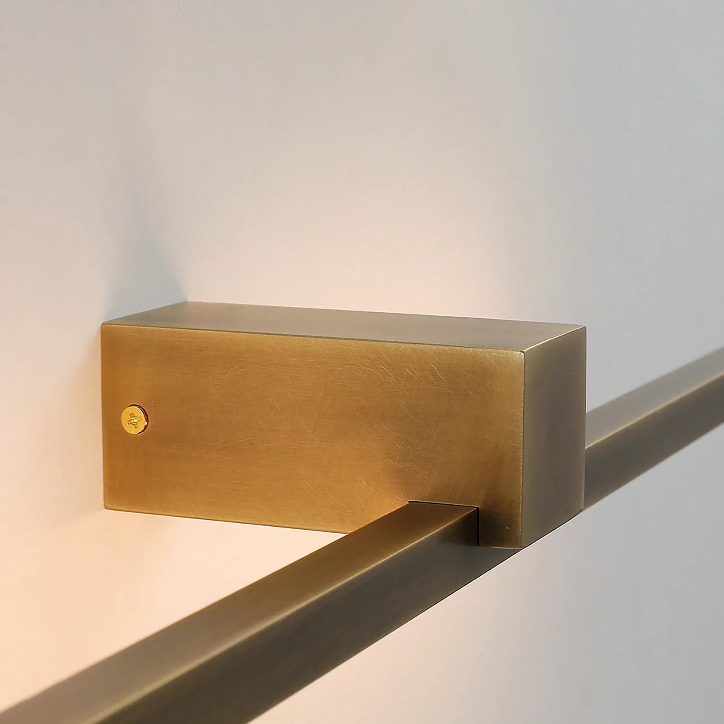 Kivana Brass Linear LED Wall Sconce