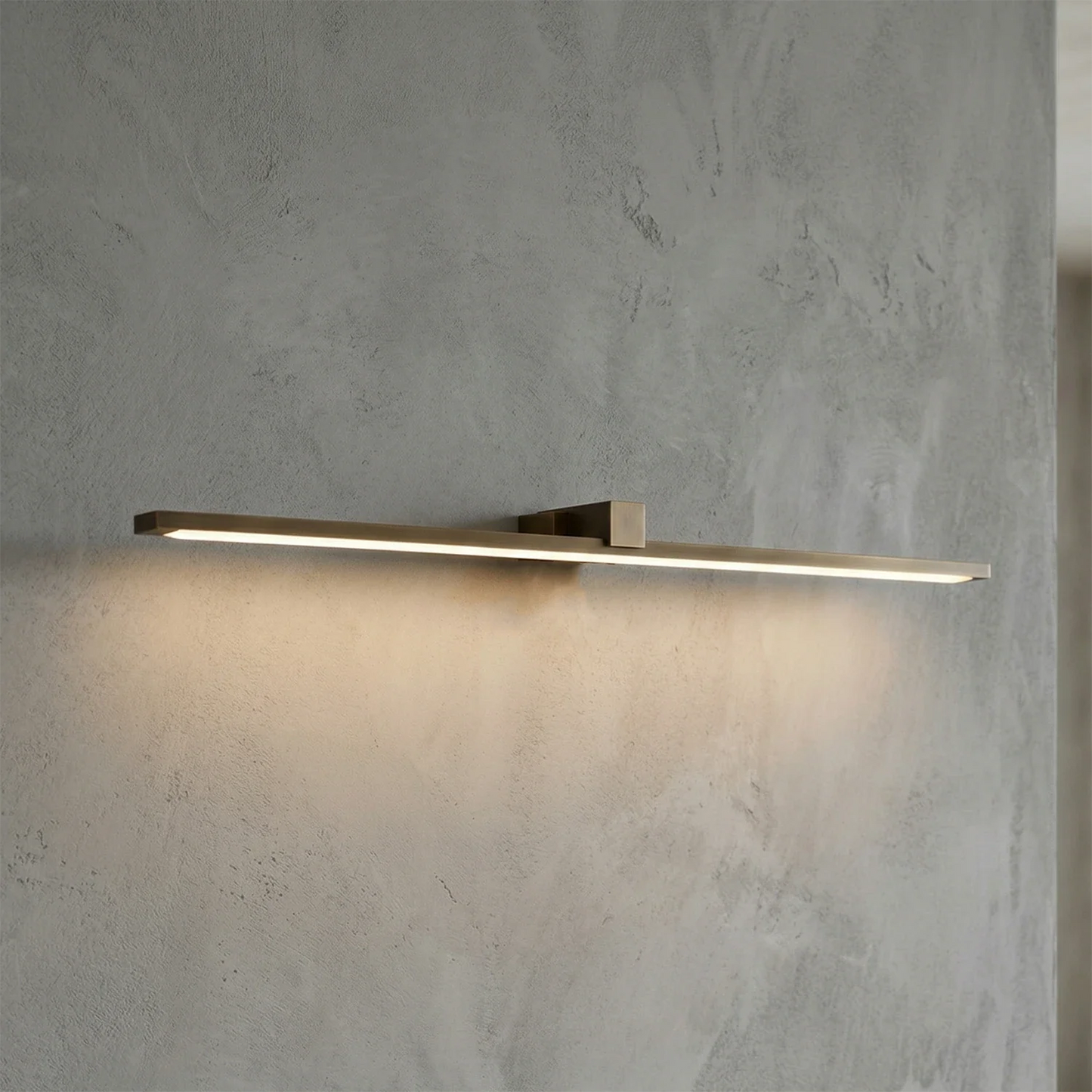 Kivana Brass Linear LED Wall Sconce