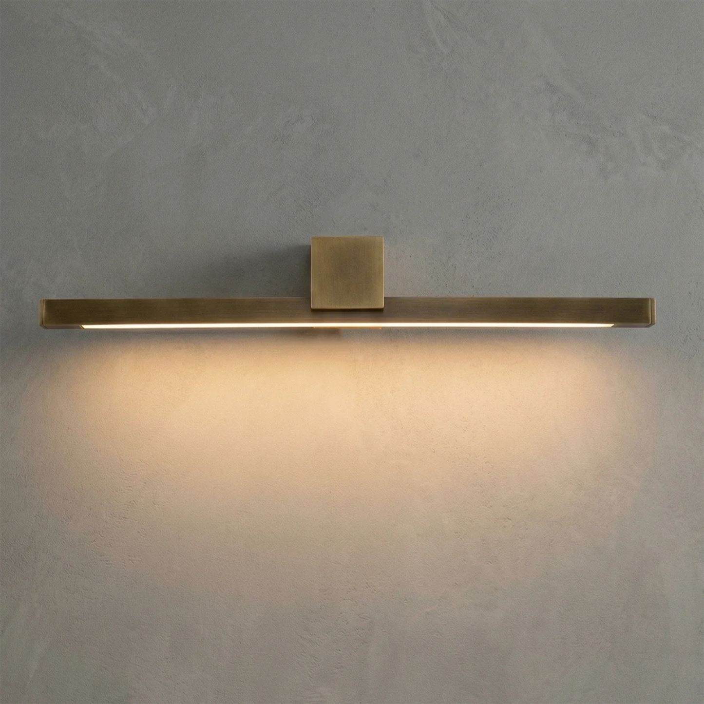 Kivana Brass Linear LED Wall Sconce