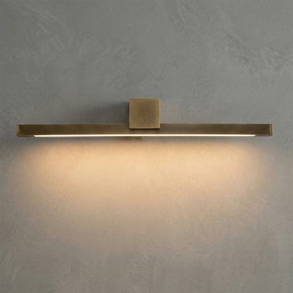 Kivana Brass Linear LED Wall Sconce