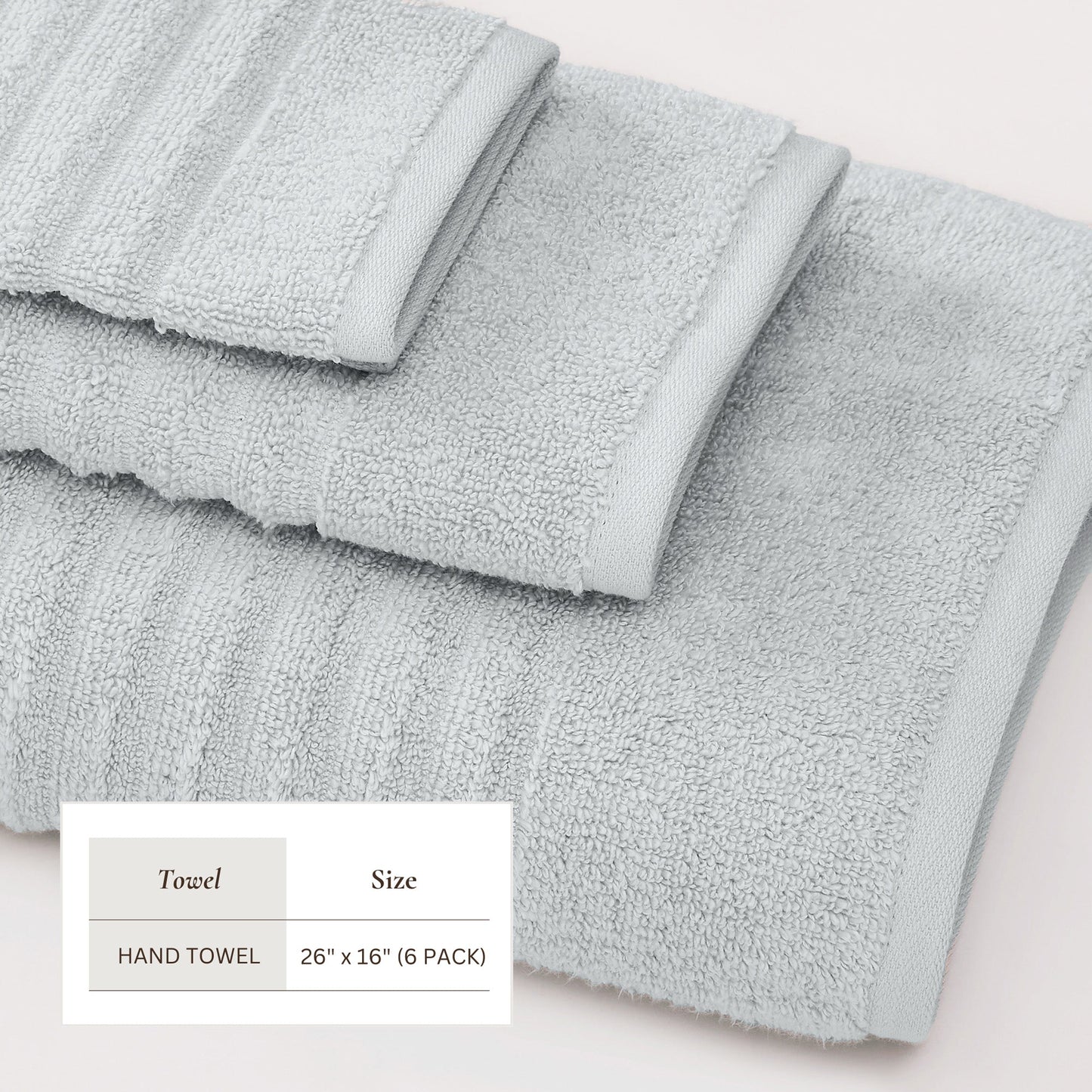 Luxury Combed Cotton Bath Towel Set - Karina Collection