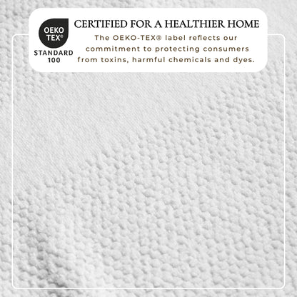 100% Cotton Woven Texture Bath Towel Set - Marbella Collection