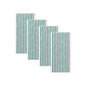 Oversized Striped Border Cabana Beach Towels - Santa Cruz.