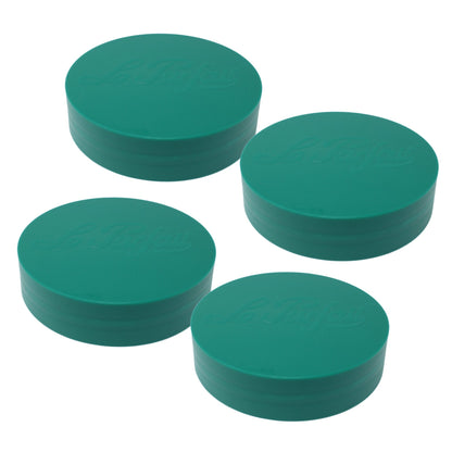Le Parfait Screw Top Jar Lids, Colorful Plastic and Metal Replacement Lids
