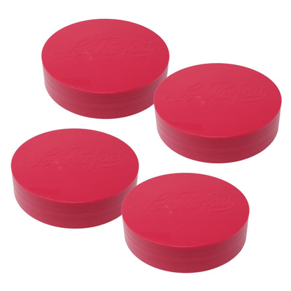 Le Parfait Screw Top Jar Lids, Colorful Plastic and Metal Replacement Lids