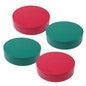 Le Parfait Screw Top Jar Lids, Colorful Plastic and Metal Replacement Lids
