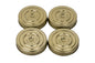 Le Parfait Screw Top Jar Lids, Colorful Plastic and Metal Replacement Lids