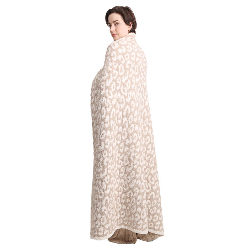 Leopard Patterned Animal Print Comfy Warm Soft Cozy Blanket