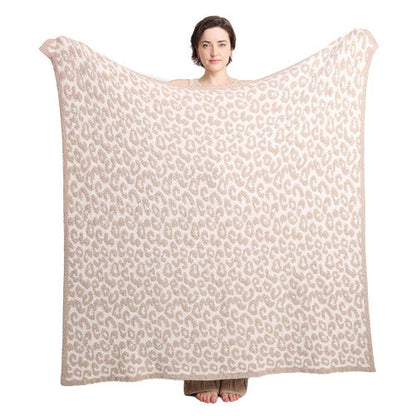 Leopard Patterned Animal Print Comfy Warm Soft Cozy Blanket