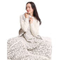 Leopard Patterned Animal Print Comfy Warm Soft Cozy Blanket