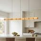Linear Alabaster LED Chandelier