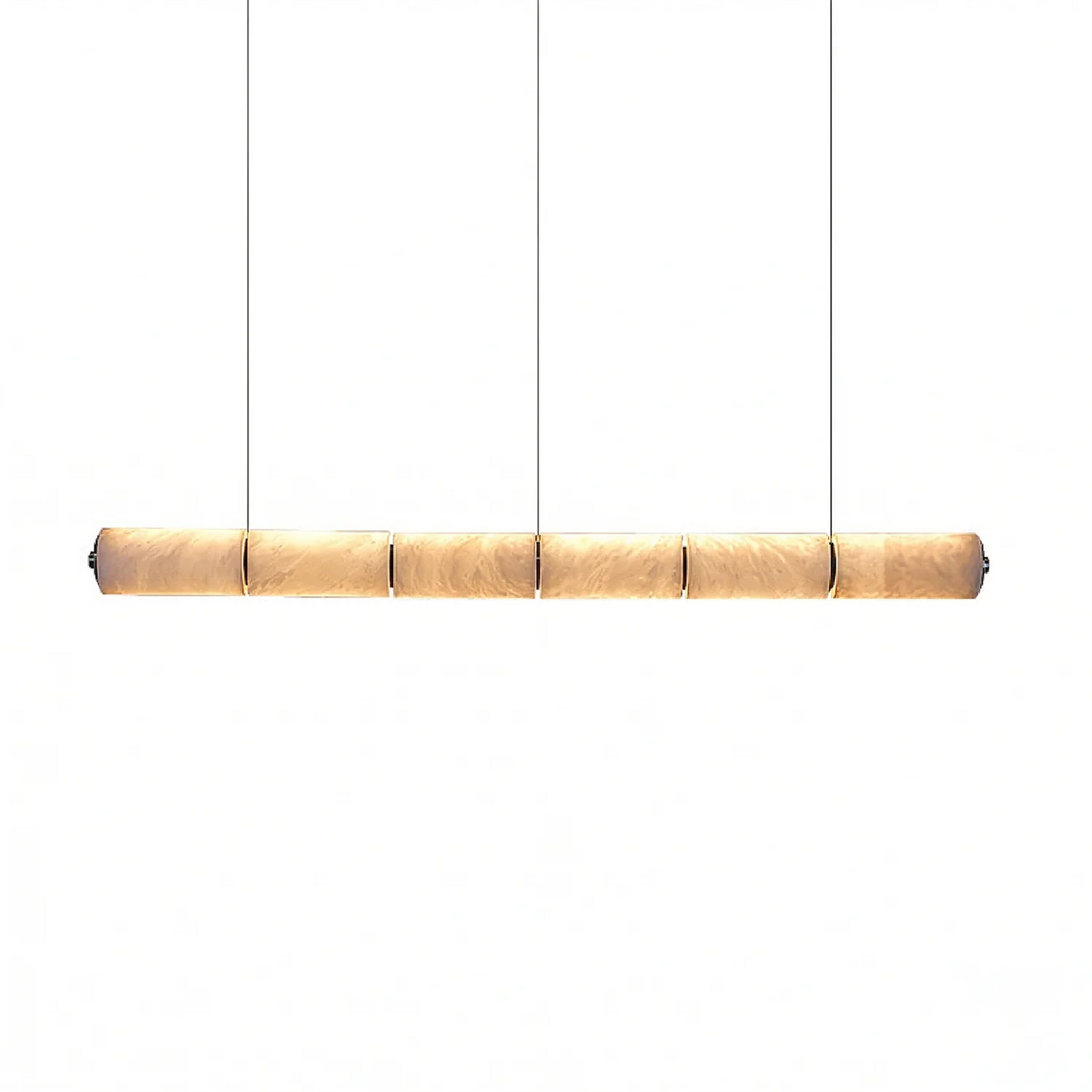 Linear Alabaster LED Chandelier