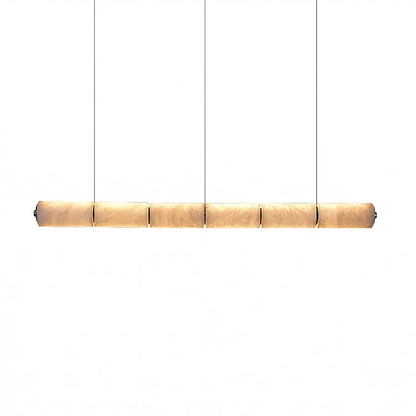 Linear Alabaster LED Chandelier