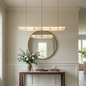 Linear Alabaster LED Chandelier