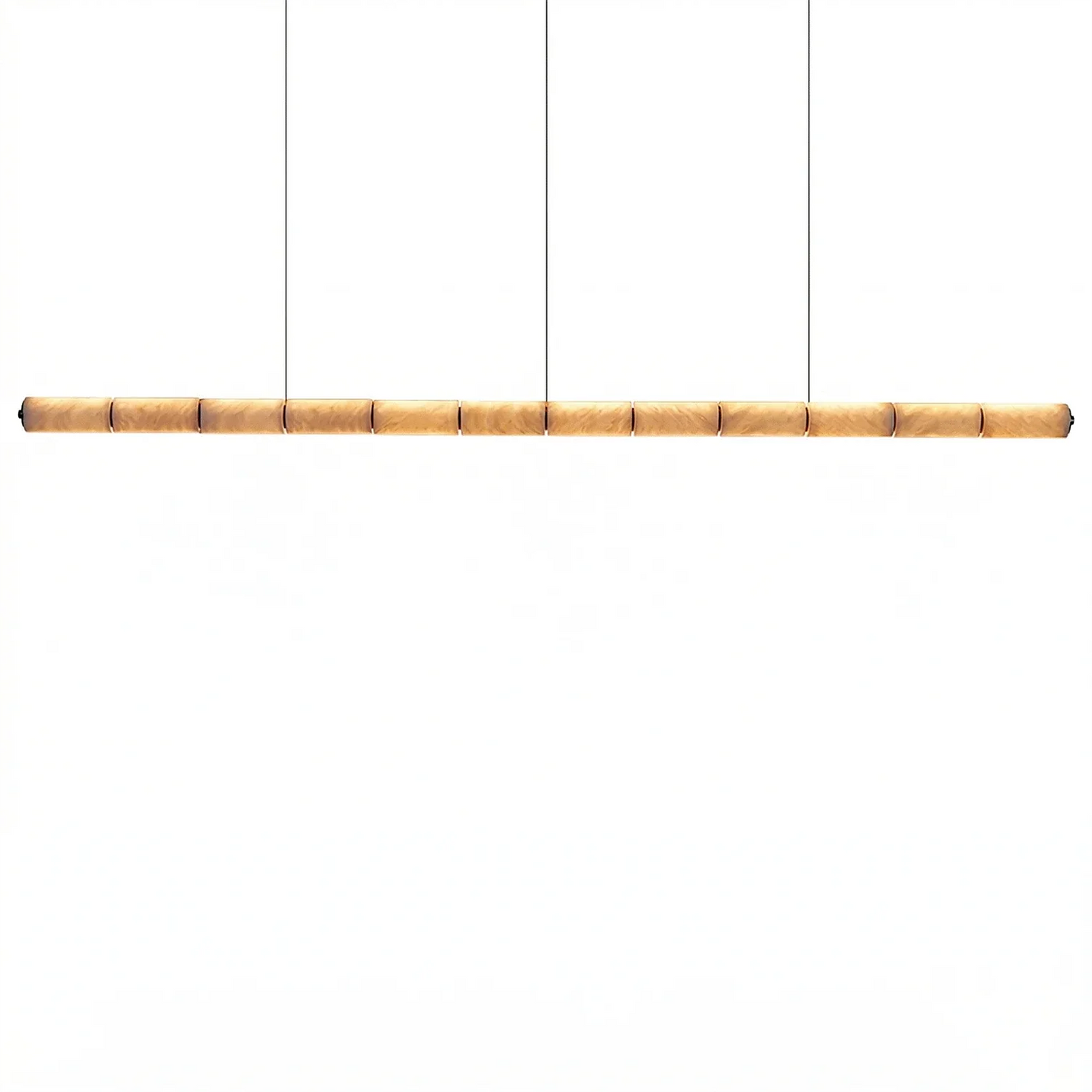 Linear Alabaster LED Chandelier