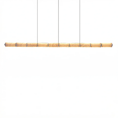 Linear Alabaster LED Chandelier