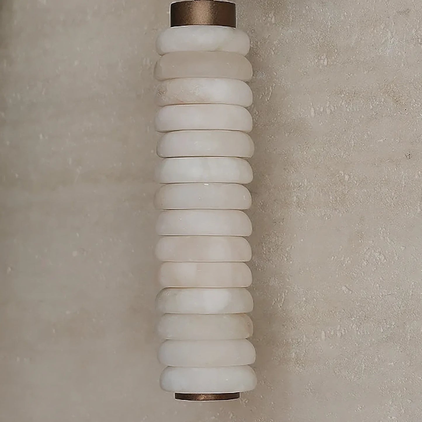 Spiral Alabaster Wall Lamp