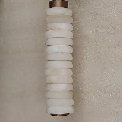Spiral Alabaster Wall Lamp