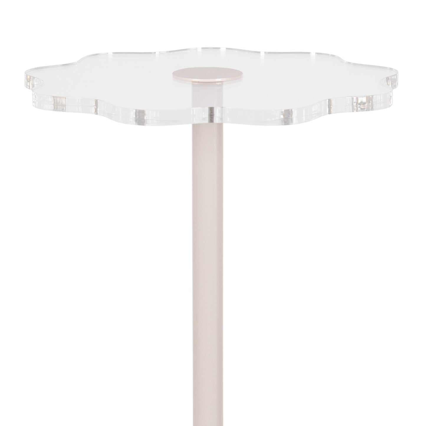 Acari Scalloped Drink Table