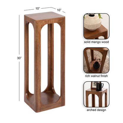 Dahl Square Wood Tea Table