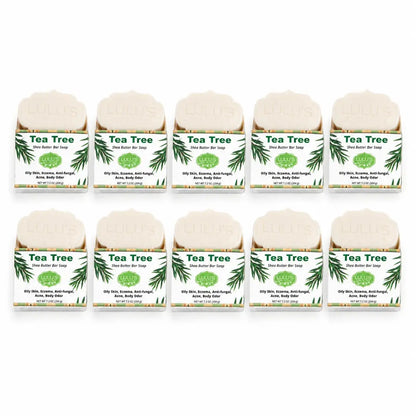 Tea Tree Shea Butter Bar Soap – Clarifying Cleanse
