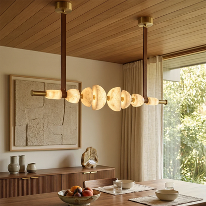 Lumina Alabaster Linear Chandelier