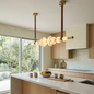 Lumina Alabaster Linear Chandelier