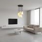 Luxury Alabaster Cylinder Cluster Chandelier