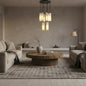 Luxury Alabaster Cylinder Cluster Chandelier