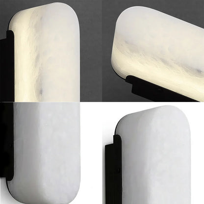Luxury Alabaster Vertical Wall Lamp