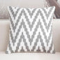 Luxury Embroidered Pink Pillow Cover Elegant Cushions Cover For Sofa Flower Geometric Cotton Pillow Case Throw Pillow Covers Modern Geometric Pillowcase Throw Cushion Cover for Bed Couch Sofa Office Decor 45*45