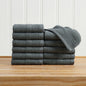 100% Cotton Woven Texture Bath Towel Set - Marbella Collection