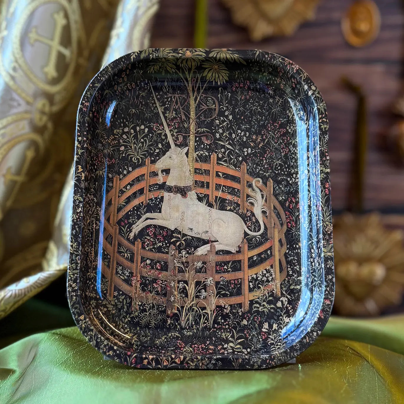 Medieval Tapestry Tray