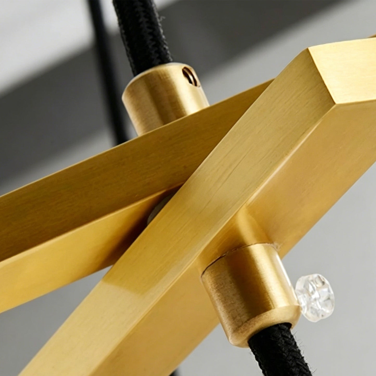 Miira Geometric Alabaster Chandelier