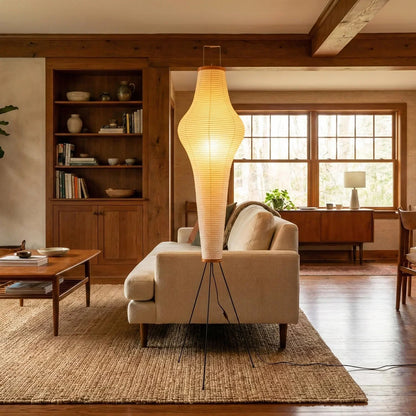 Akari Minimalist 10A 14A Floor Lamp