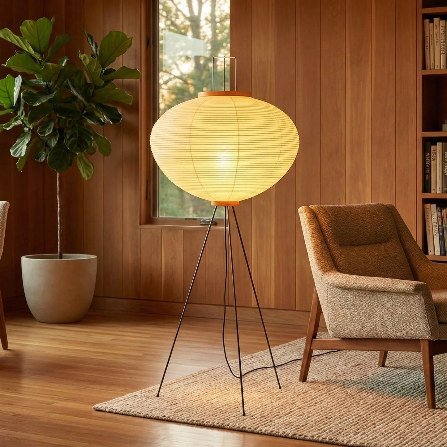 Akari Minimalist 10A 14A Floor Lamp