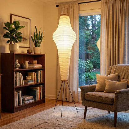 Akari Minimalist 10A 14A Floor Lamp